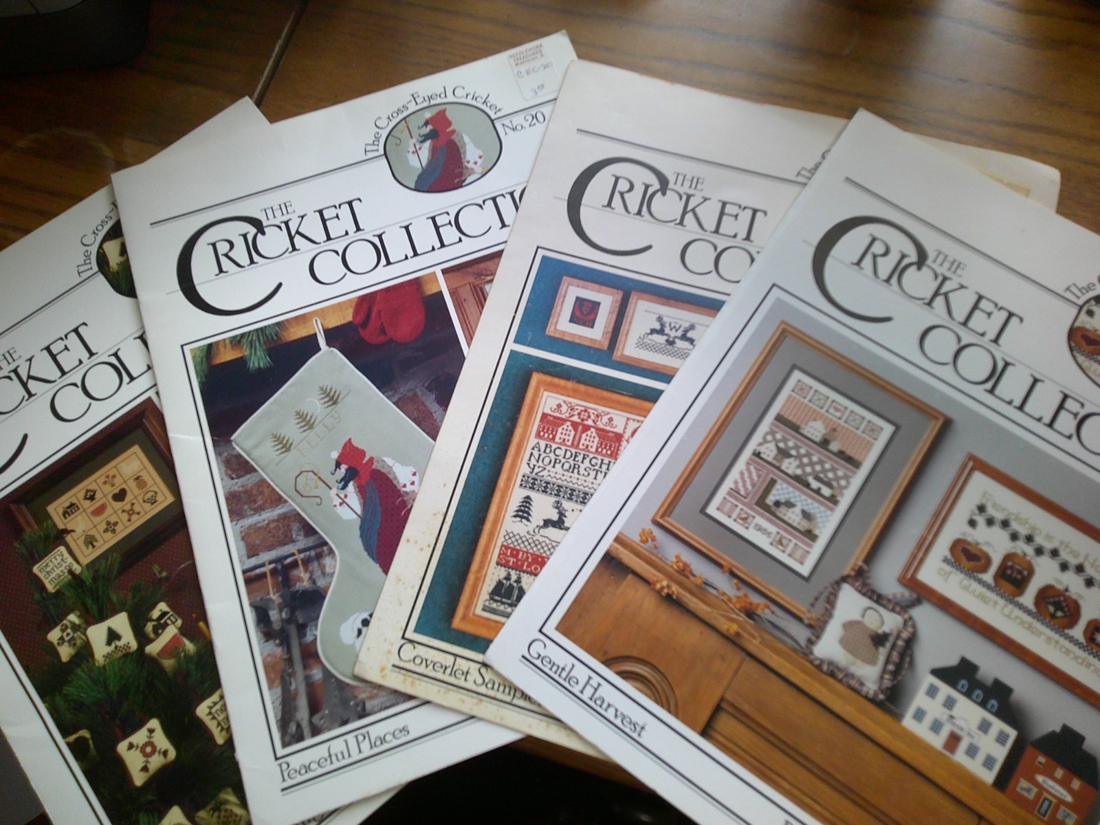 Cricket Collection Cross Stitch Patterns Lot 14 19 20 30 Cricket Collection Cross Stitch Patterns Lot 14 19 20 30