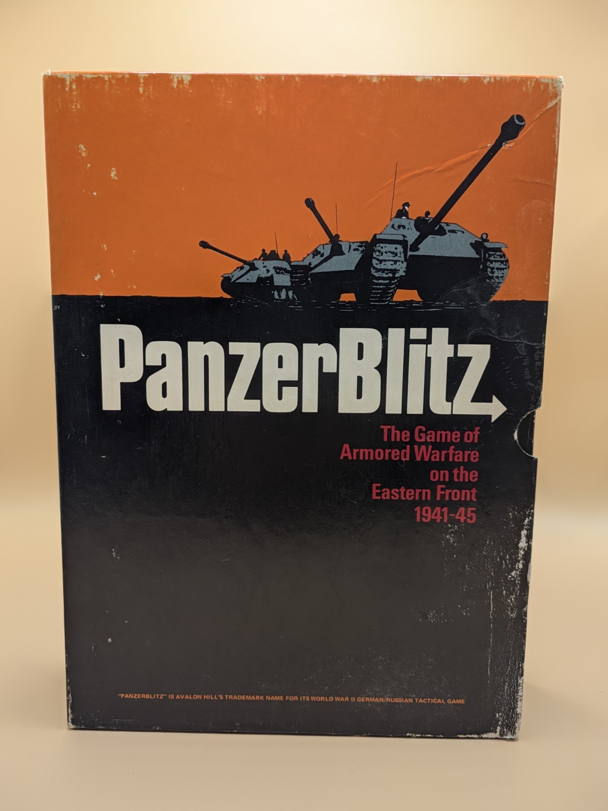 Vintage Avalon Hill - PanzerBlitz Board Game *Complete*