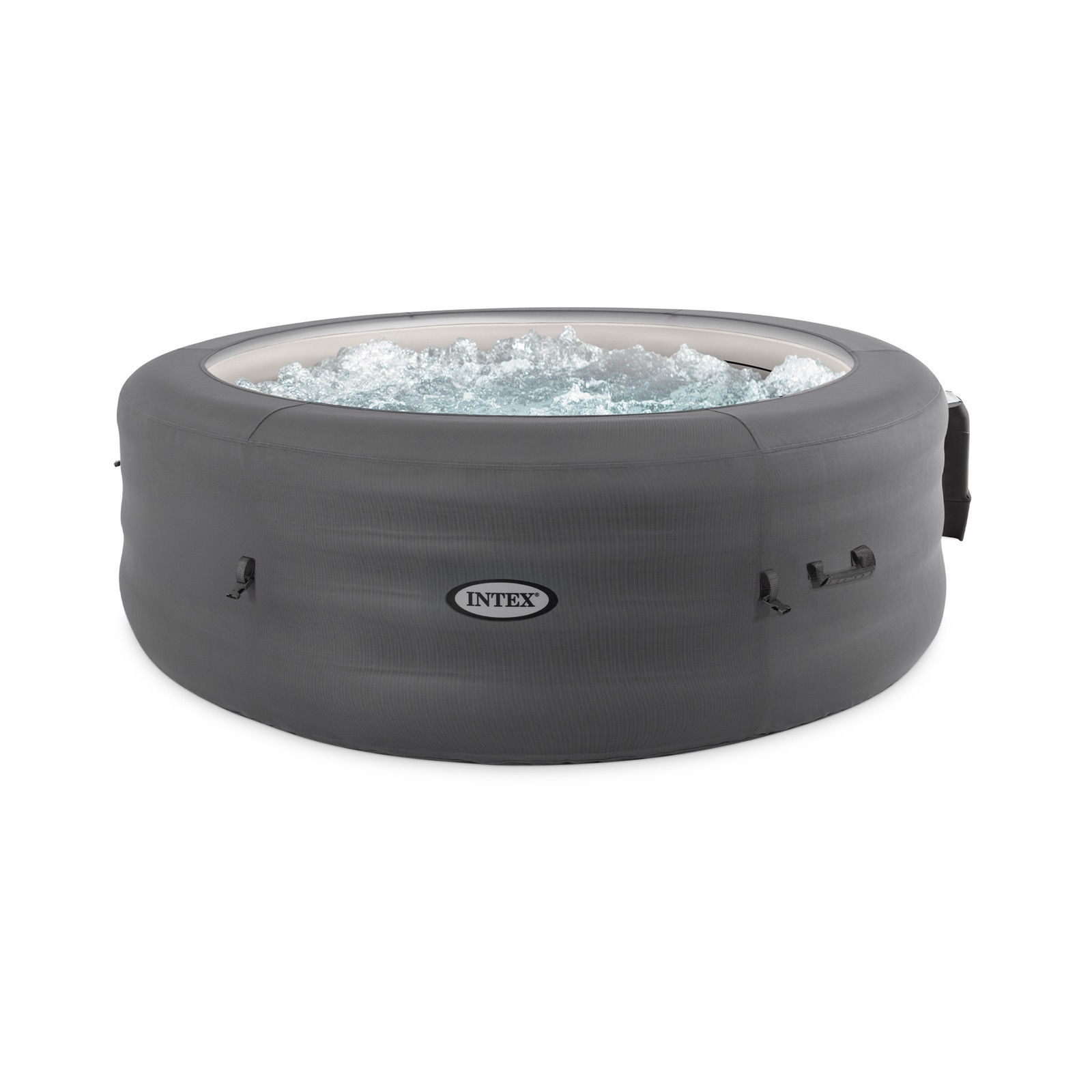 Intex SimpleSpa Bubble Massage 6 Person Inflatable Hot Tub w/ Cover (Open Box)
