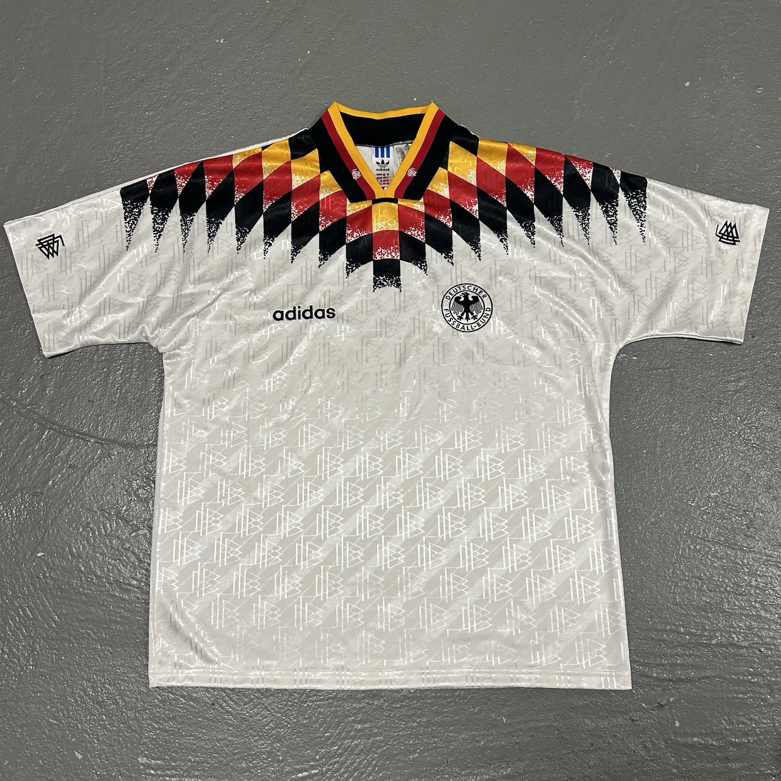 AUTHENTIC Adidas Germany 1994 World Cup Home Jersey Reissued NEW Size Large