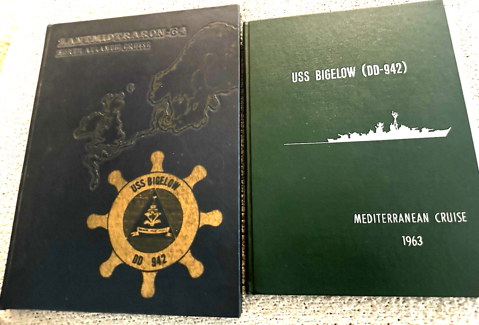 1963/64 USS (DD-942) Bigelow Mediterranean & North American Cruise, plus +