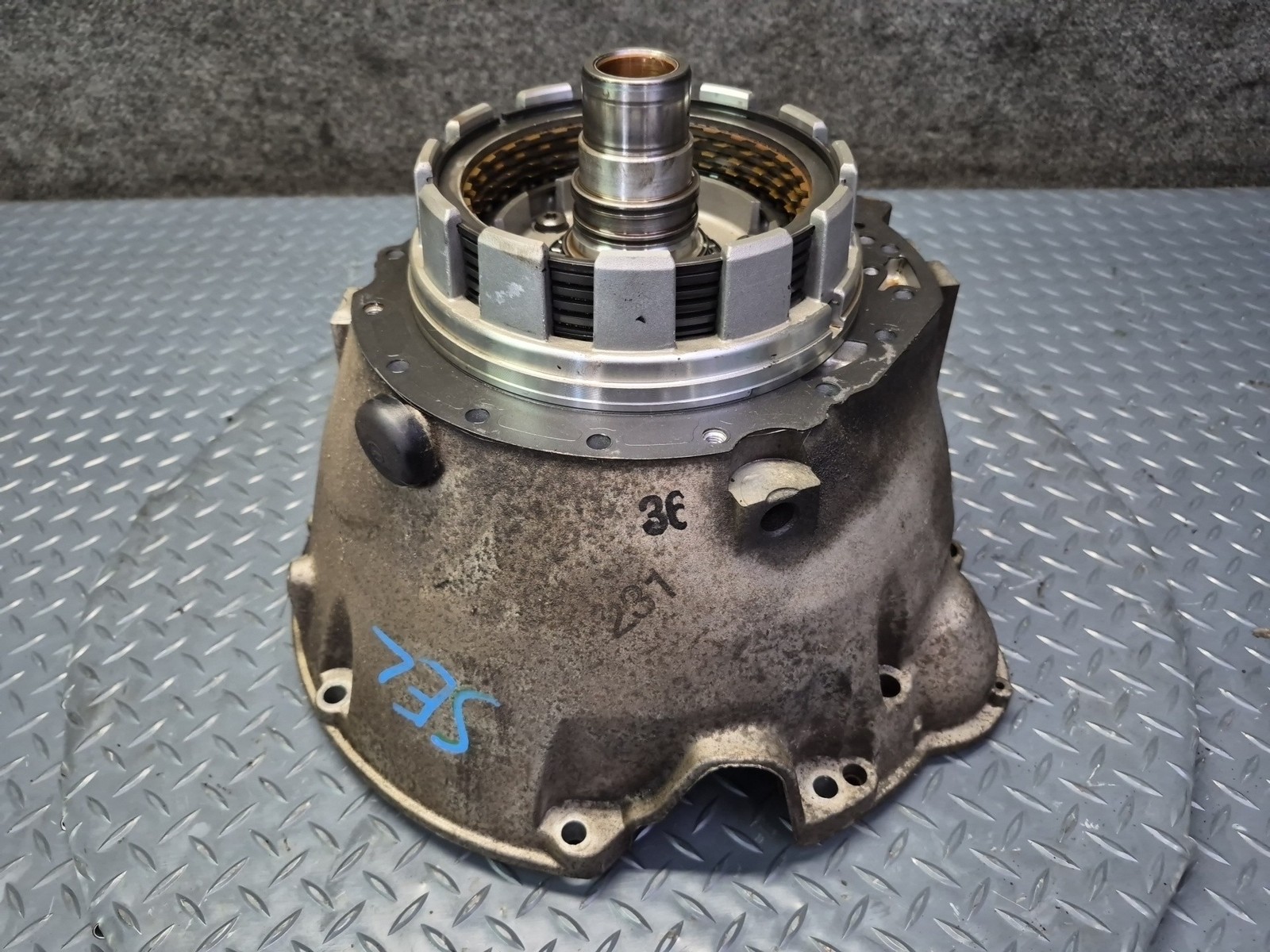 97-98 MERCEDES R129 SL 722.6 AUTOMATIC TRANSMISSION OIL PUMP W BELL HOUSING 76K