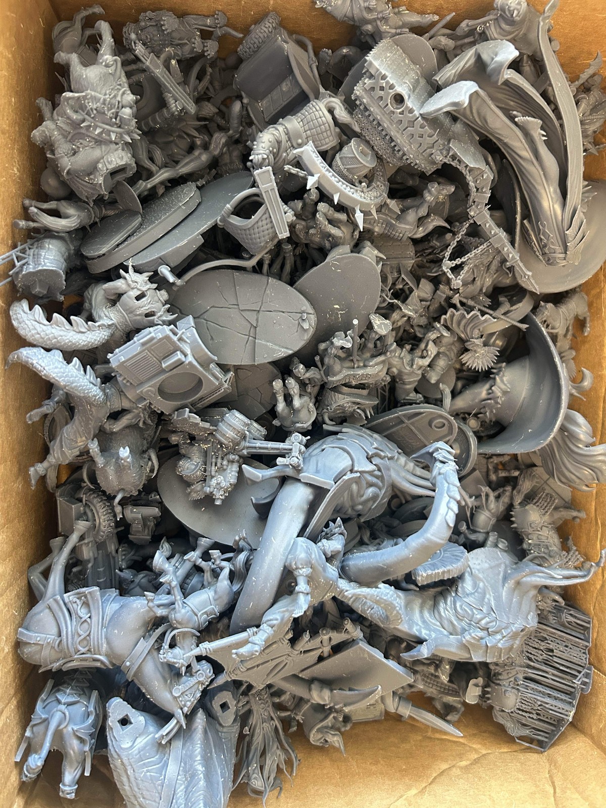 Box of Shame - Misprints for Kitbashing, Greenstuffing, and Bits