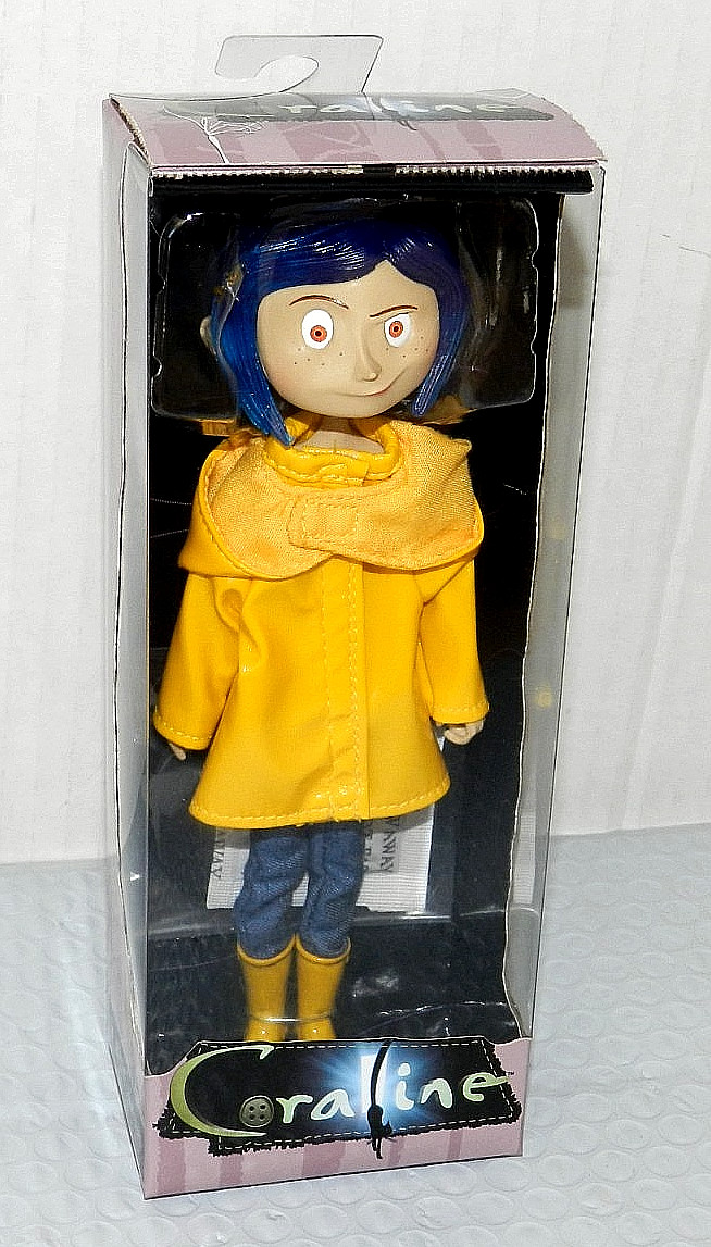CORALINE IN RAINCOAT BENDY NEW 7 CORALINE IN RAINCOAT BENDY NEW 7
