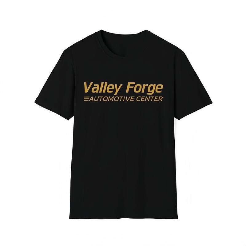Valley Forge Automotive Center T-Shirt �C Unisex Softstyle Tee for Car
