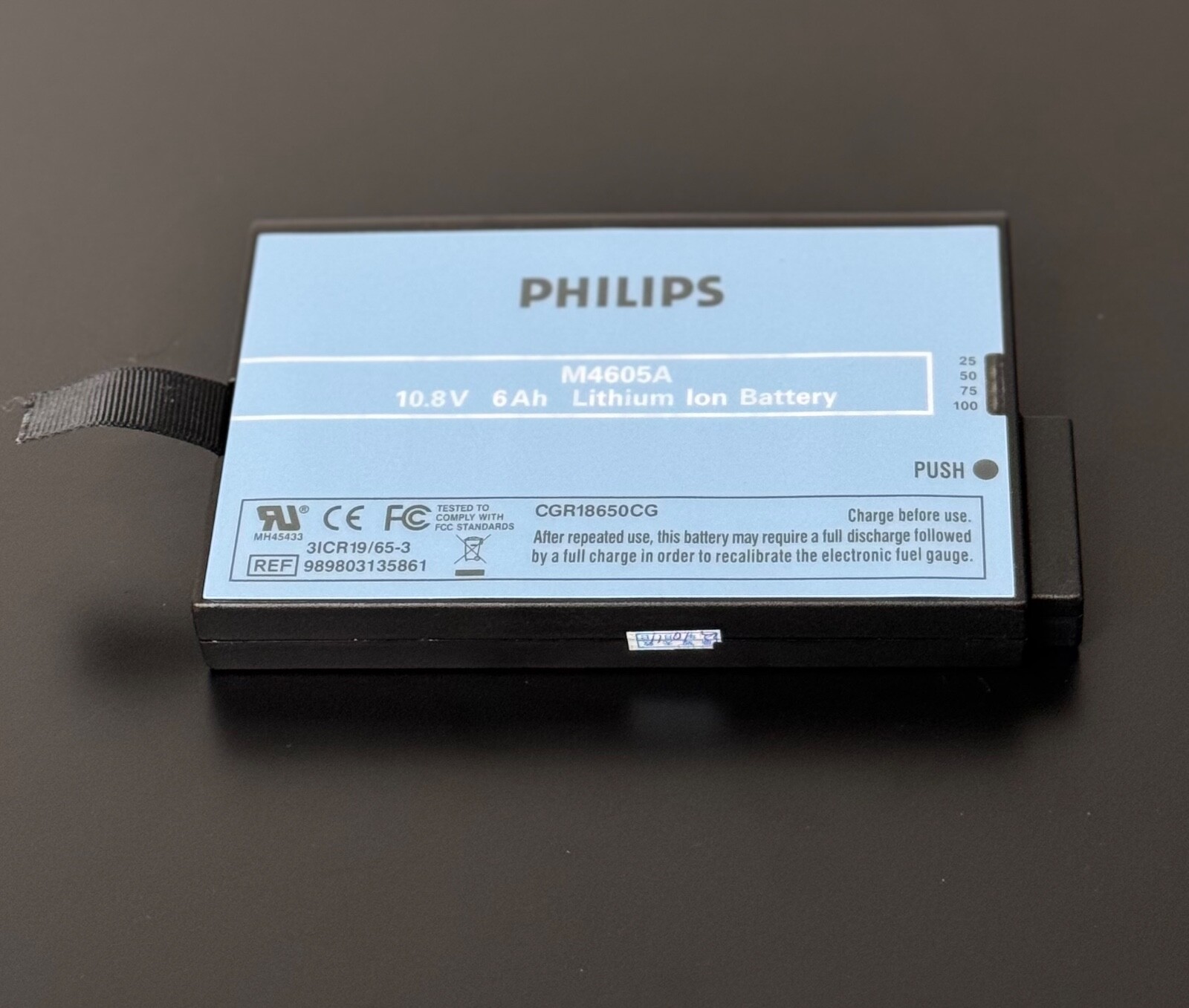Philips IntelliVue M4605A NEW Rechargeable Battery  - Same Day Shipping
