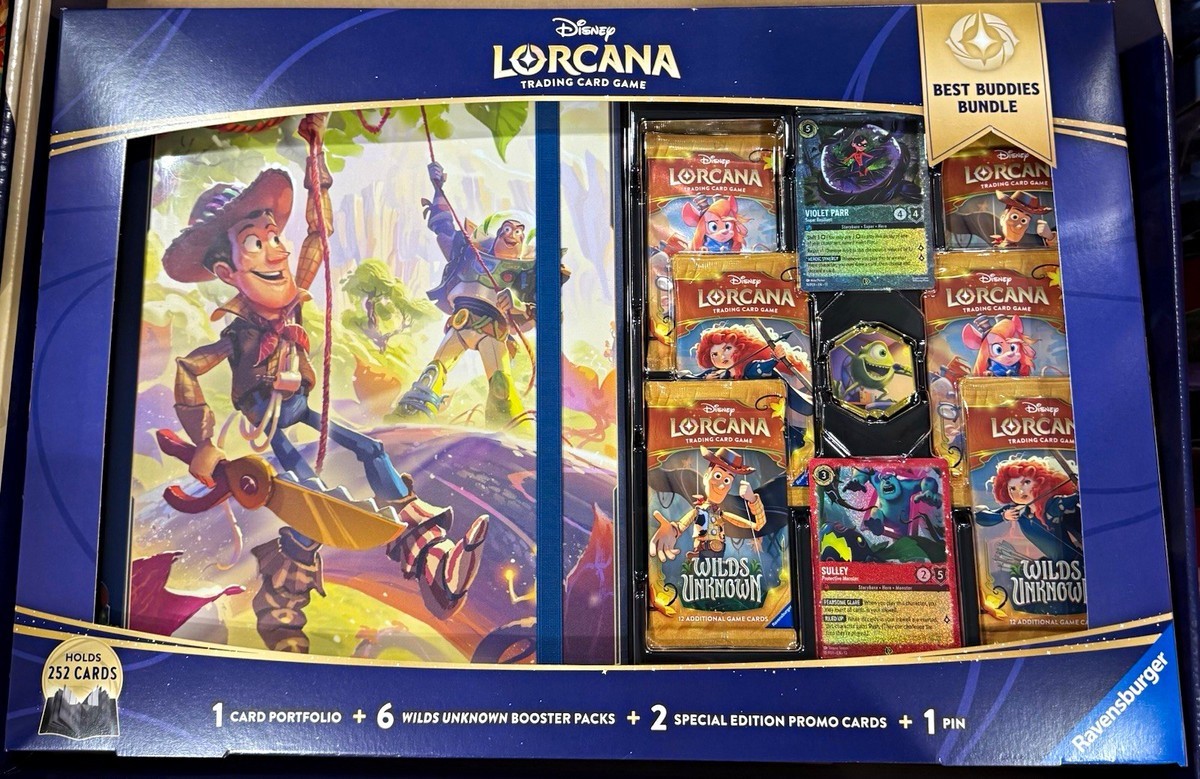 BNIB Disney Lorcana TCG Collectors Set Bundle Best Buddies Costco Exclusive