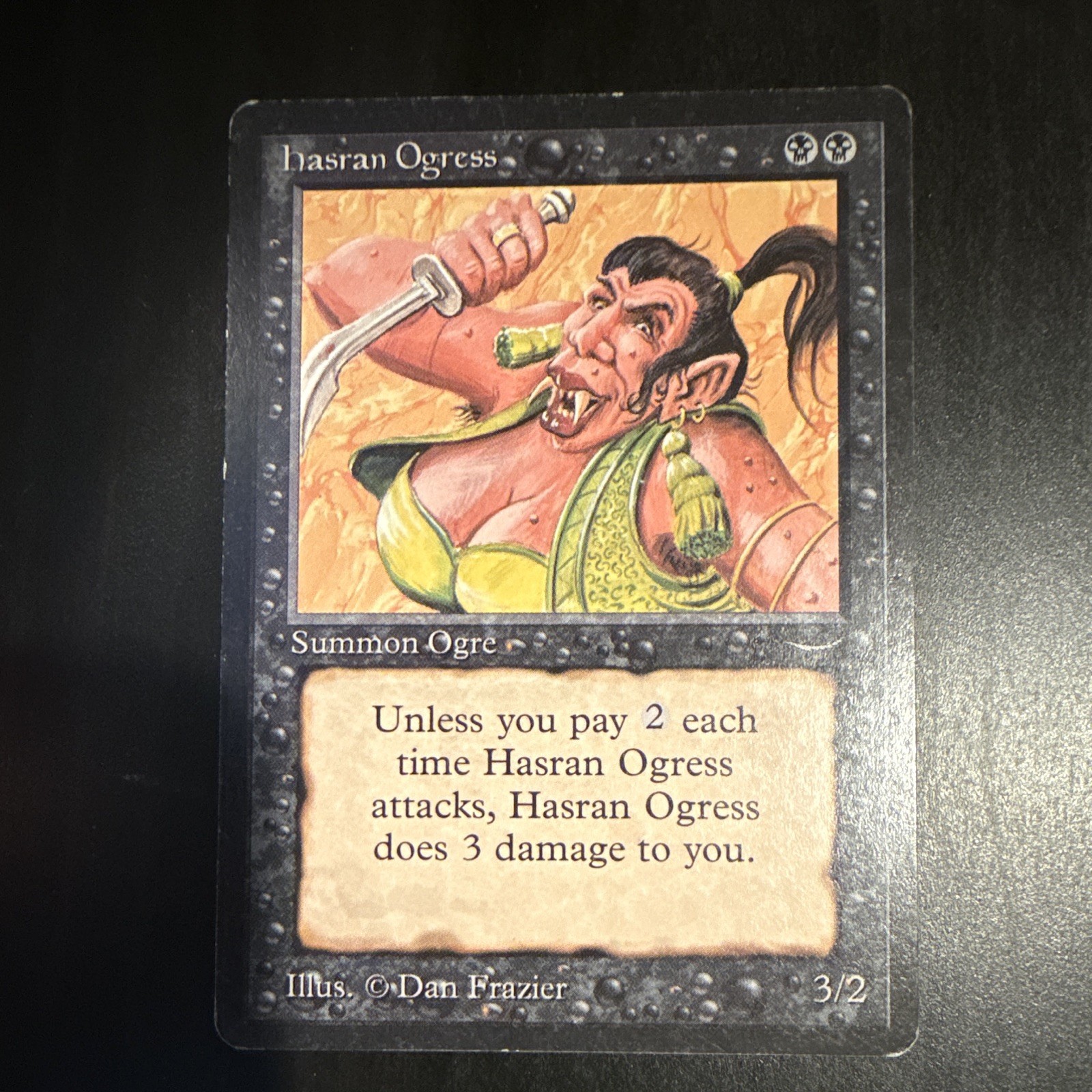 Hasran Ogress Arabian Nights Regular MTG