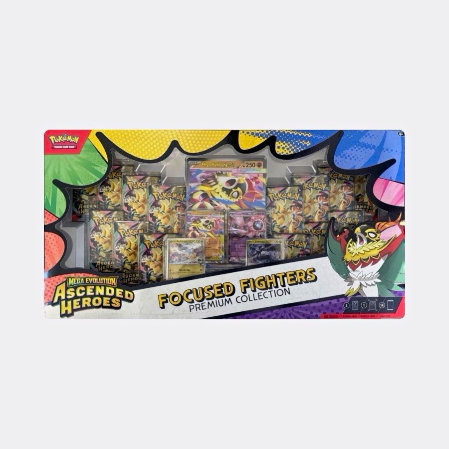 Pokémon TCG Mega Evolution Ascended Heroes Focused Fighters Premium Box