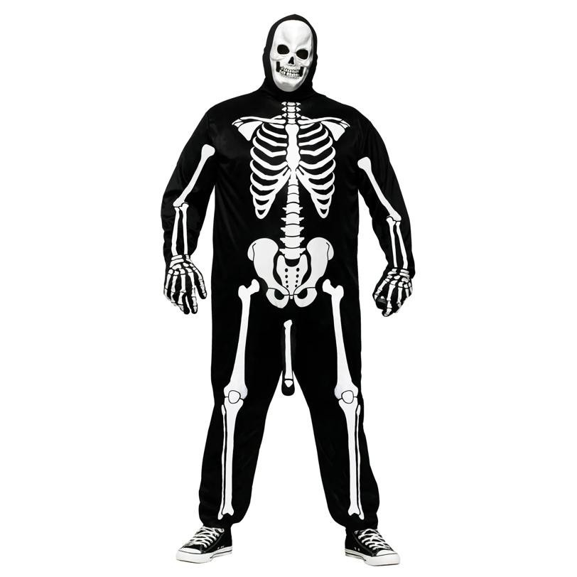 Men\'s Skeleboner Plus Size Costume - Fun World