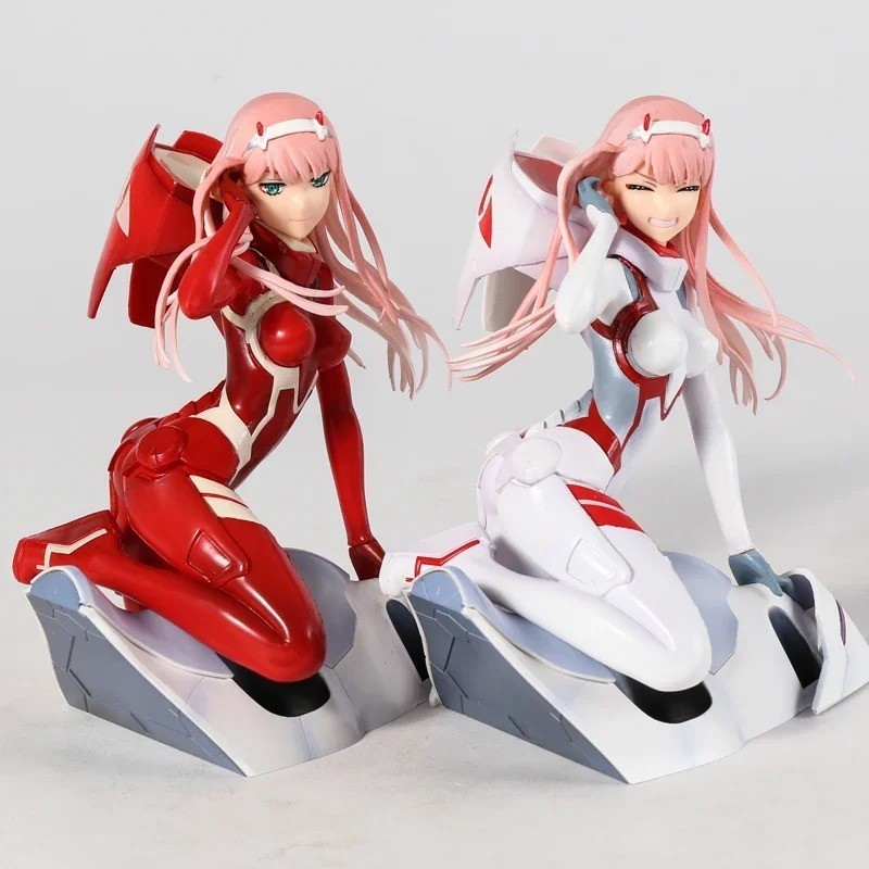 Darling in the FRANXX Zero Two 02 Driving Suit White Action Figure PVC Model Toy