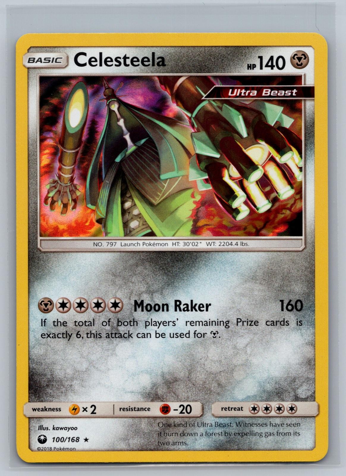 Celesteela 100/168 Holo Rare Celestial Storm Pokemon Near Mint Celesteela 100/168 Holo Rare Celestial Storm Pokemon Near Mint