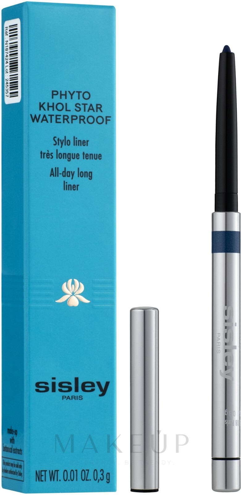 Sisley-Paris Phyto Khol Star Waterproof 0.01 oz Color No.6 MAT CHESTNUT NI BOX