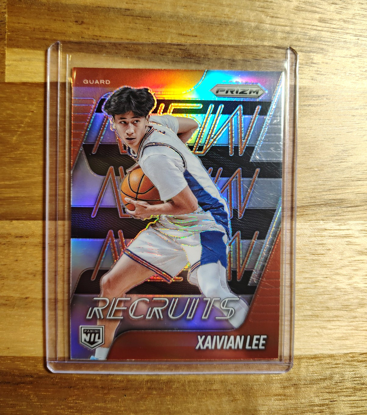 Panini Prizm 2025-26 Xaivian Lee New Recruits Insert #3 Florida Gators