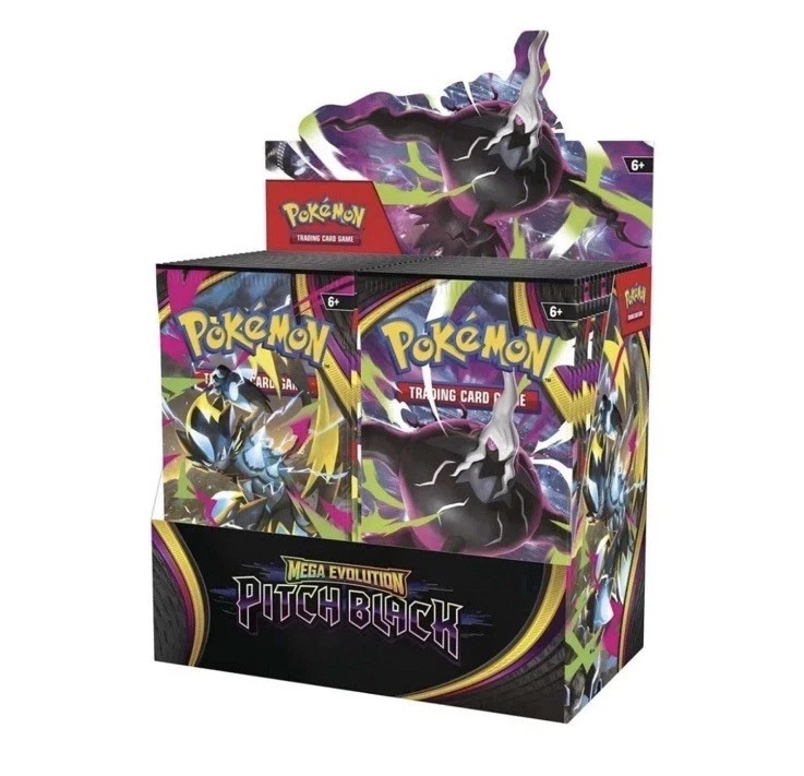 Pokemon Mega Evolution Pitch Black Booster Box Factory Sealed Pokemon Mega Evolution Pitch Black Booster Box Factory Sealed