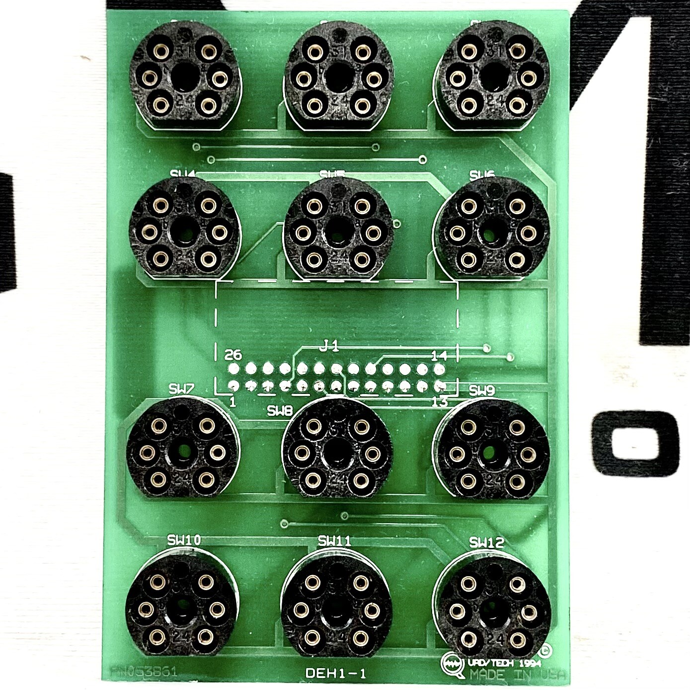 Quad tech PN053861 DEH1-1 Board 