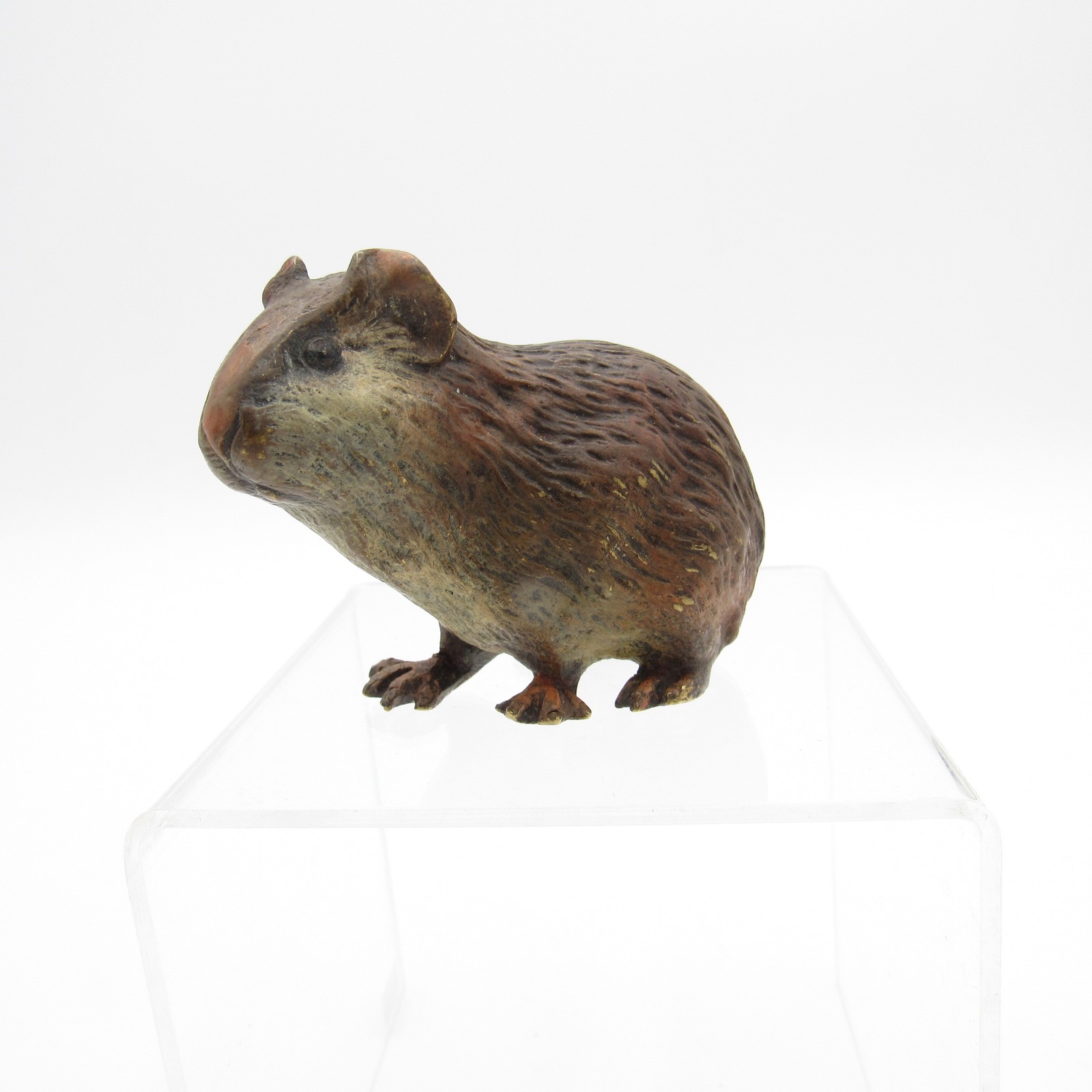 Antique Vienna Bronze Cold Painted Hamster, Cute