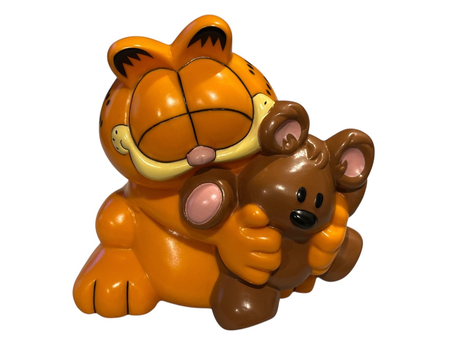 Vintage 1978-1981 Garfield Feed The Kitty piggy bank Enesco kitty bank W/ Pooky