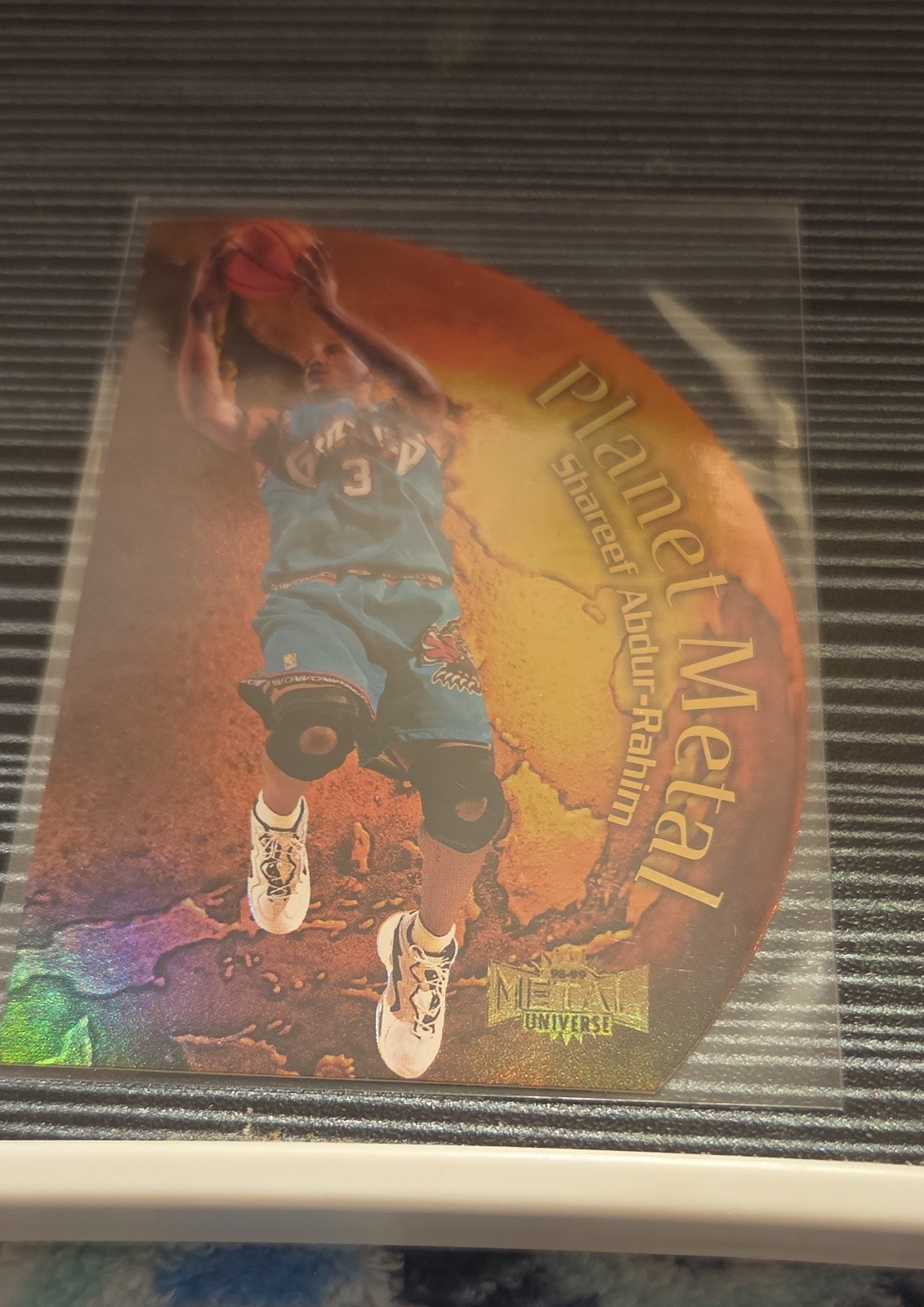 1998-99 Skybox Metal Universe - Planet Metal Shareef Abdur-Rahim #15 PM