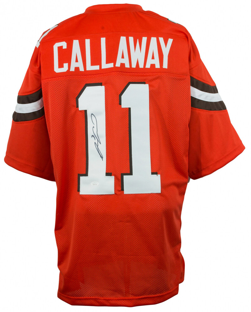 Antonio Callaway Signed Cleveland Browns Jersey (JSA COA) 2018 4th Rd Pick WR FL Antonio Callaway Signed Cleveland Browns Jersey (JSA COA) 2018 4th Rd Pick WR FL