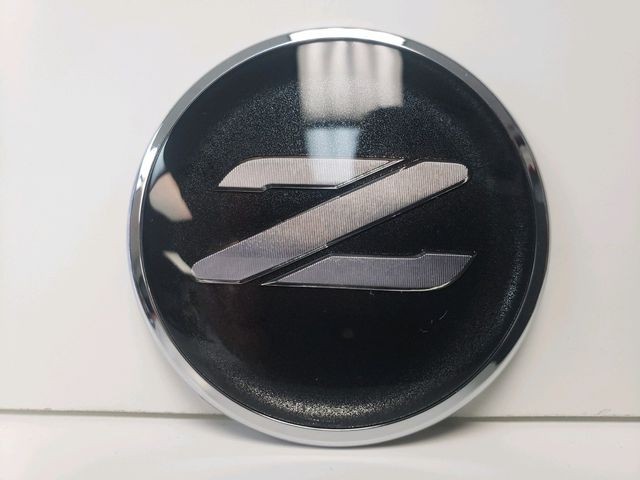 JDM Nissan Z32 300ZX Fairlady Z Black and Silver Front Emblem 62889-40P00