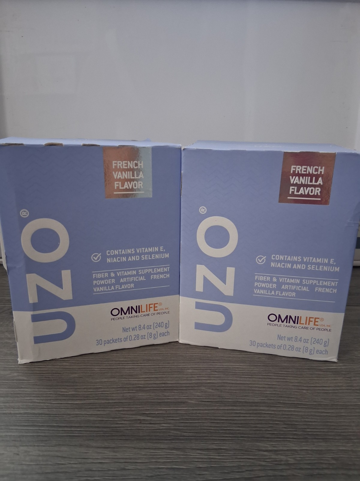 Uzo, supreme 2 Pack OMNILIFE,  (vitamina B3), selenio y vitamina E  original.