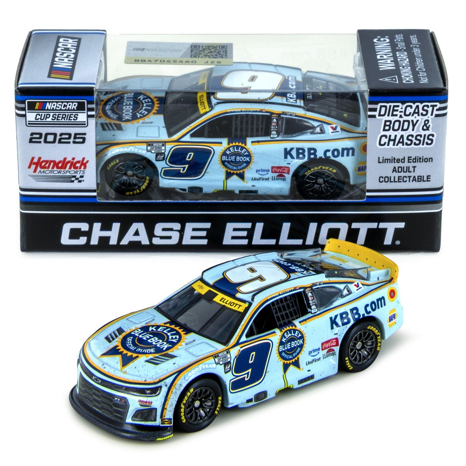 Chase Elliott Kansas Race Win 1:64 2025 Diecast Car