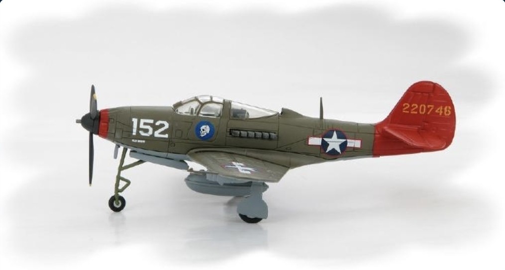 Hobby Master HA1707 P-39Q C.E. “Bud” Anderson, 357 FG “Old Crow” Brand New
