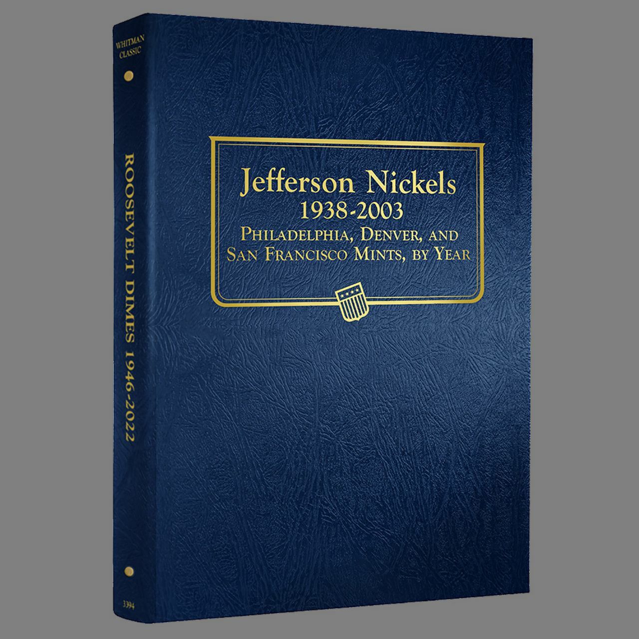 Whitman US Jefferson Nickel Coin Album 1938-2003 #9116