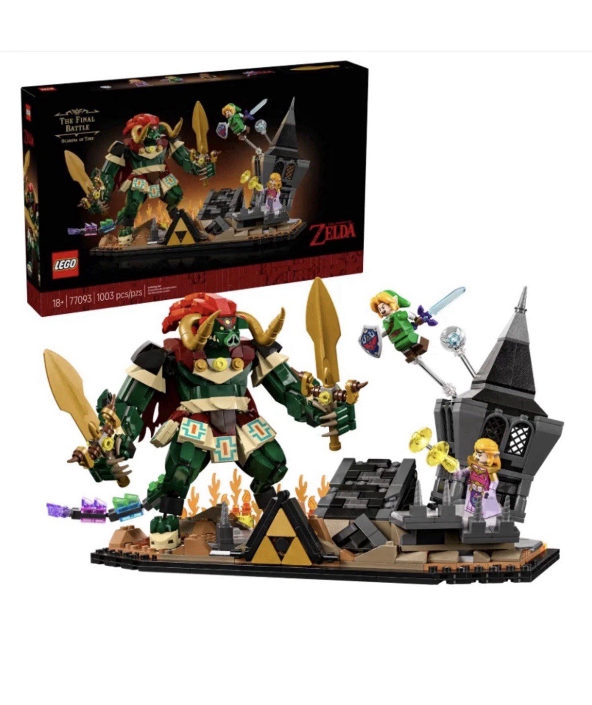 LEGO #77093 The Legend of Zelda: Ocarina of Time: The Final Battle  NEW In Box 