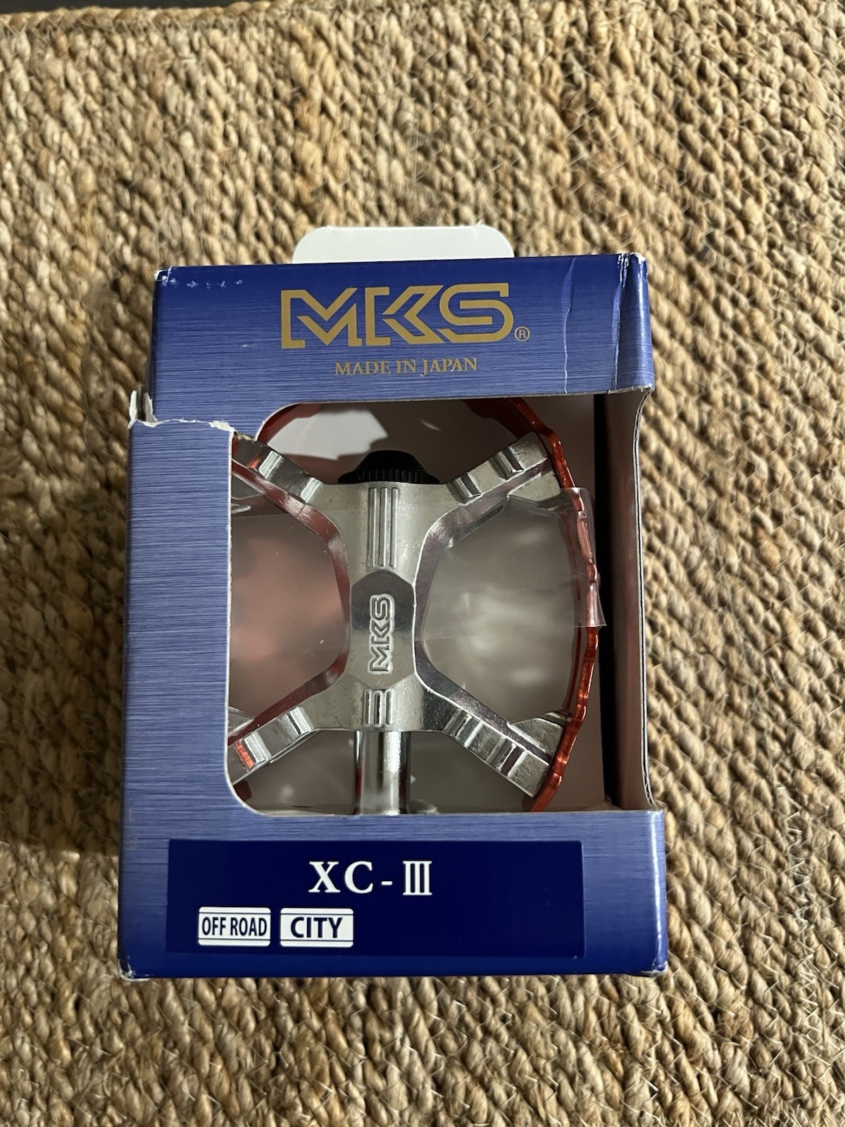 MKS XC-III Pedals Red MKS XC-III Pedals Red