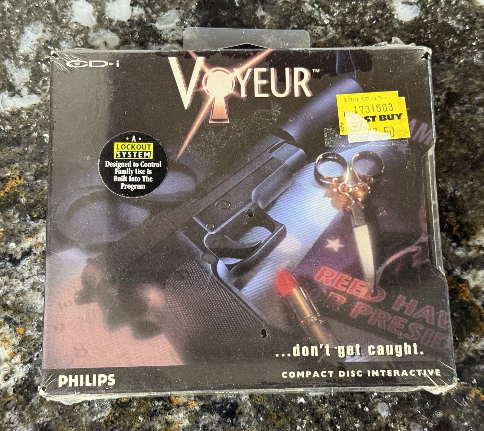 Voyeur (Philips CD-i, 1993) Full Motion Video FMV BRAND NEW FACTORY SEALED RARE