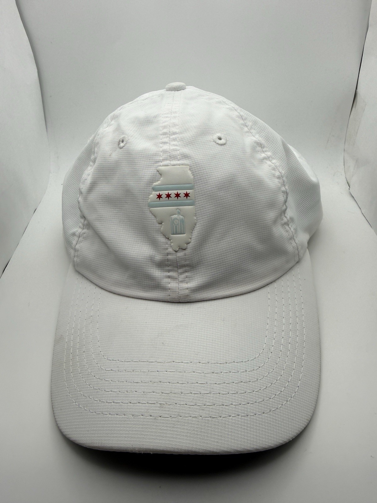 Olympia Fields Country Club Hat Mens Strapback White Imperial Golf Chicago Flag Olympia Fields Country Club Hat Mens Strapback White Imperial Golf Chicago Flag