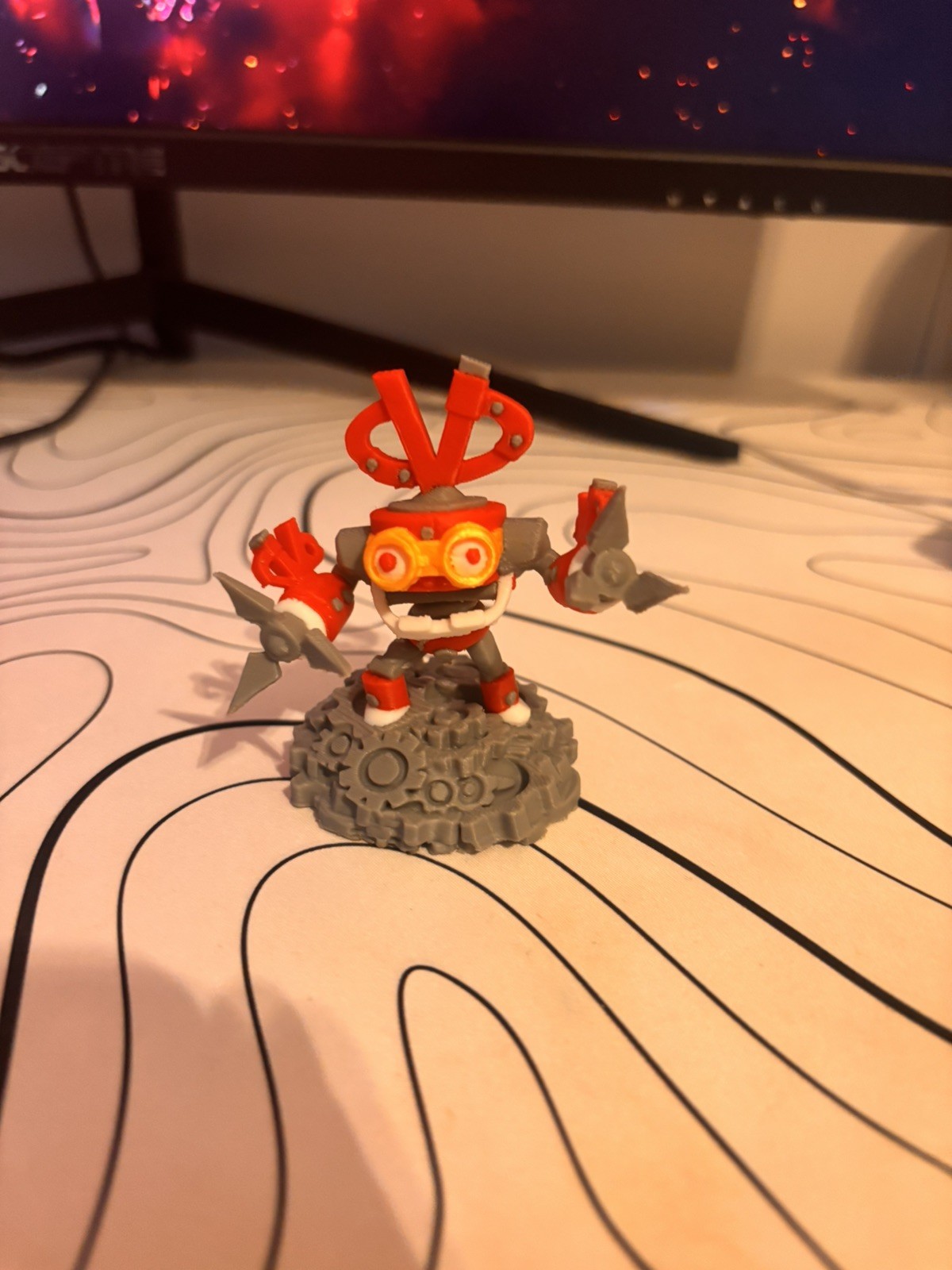 Skylanders 3D Printed Vicarious Visions Wind Up *Works In Game* Skylanders 3D Printed Vicarious Visions Wind Up *Works In Game*
