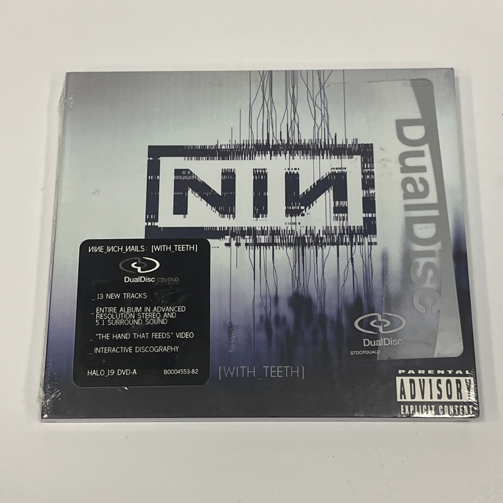Nine Inch Nails NIN With Teeth Dual Disc CD 2005 Hype Sticker Sealed NEW Nine Inch Nails NIN With Teeth Dual Disc CD 2005 Hype Sticker Sealed NEW