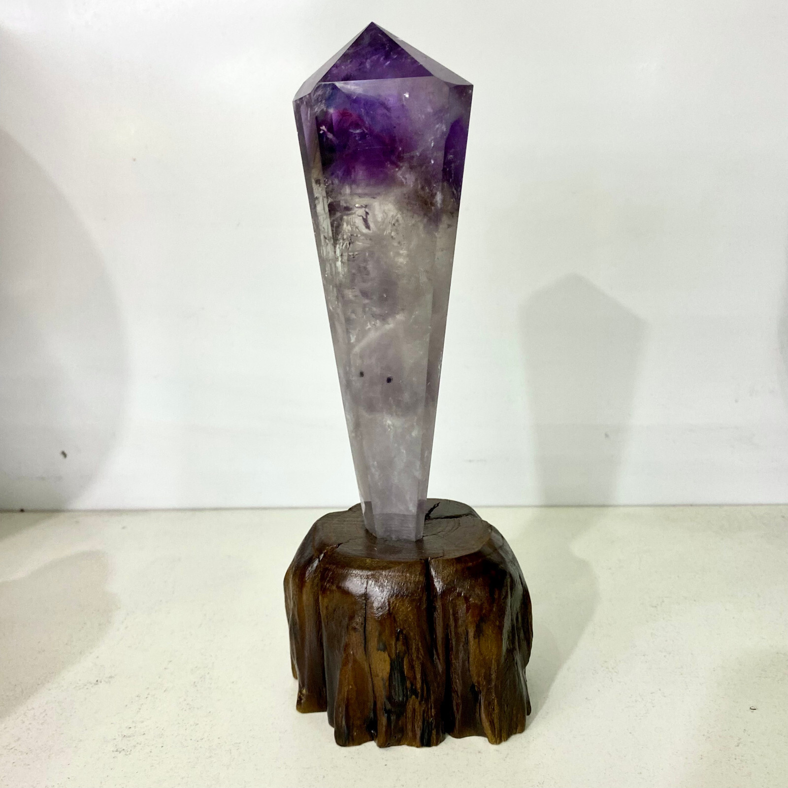 1.26LB Top natural amethyst Scepter healing specimen
