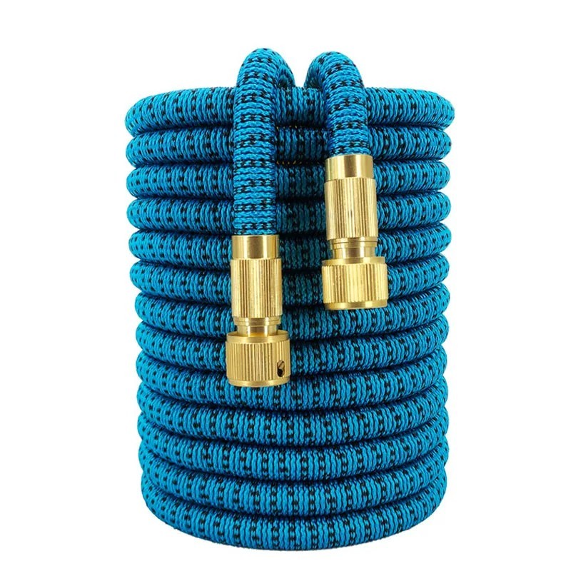 25-50FT Expandable Garden Hose with Spray Nozzle for Watering & Car Wash 25-50FT Expandable Garden Hose with Spray Nozzle for Watering & Car Wash