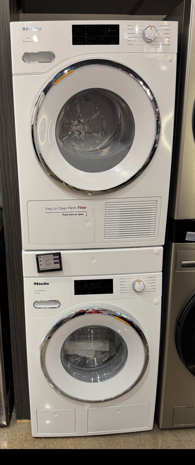 Miele Washer & Dryer Set- WXF660 & TXI680WP Miele Washer & Dryer Set- WXF660 & TXI680WP