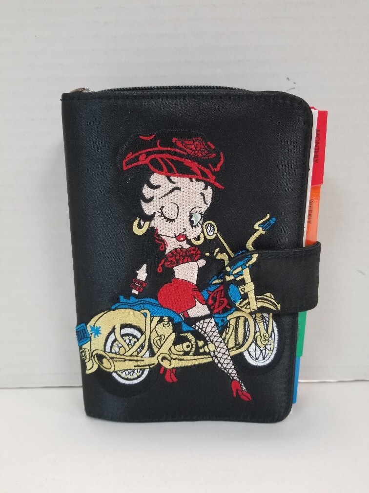 BETTY BOOP VINTAGE BIKE ORGANIZER WITH WALLET 