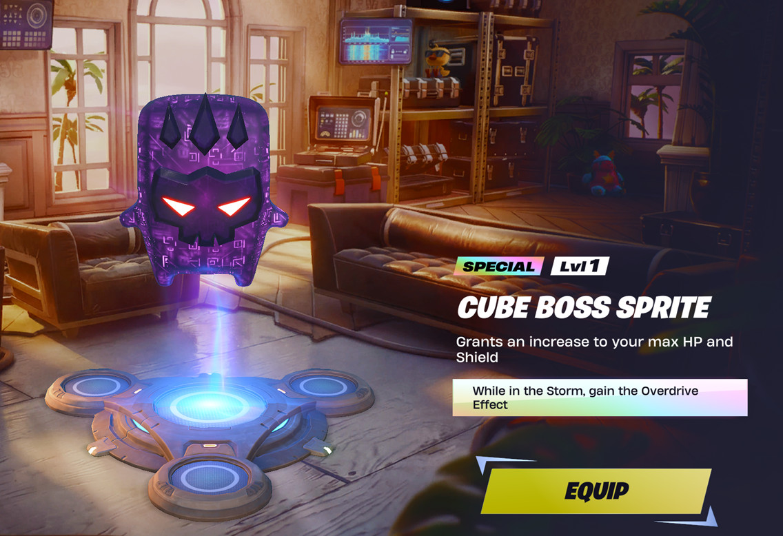 Battle Royale Cube Boss Sprite – Rare Cube Sprite Collectible