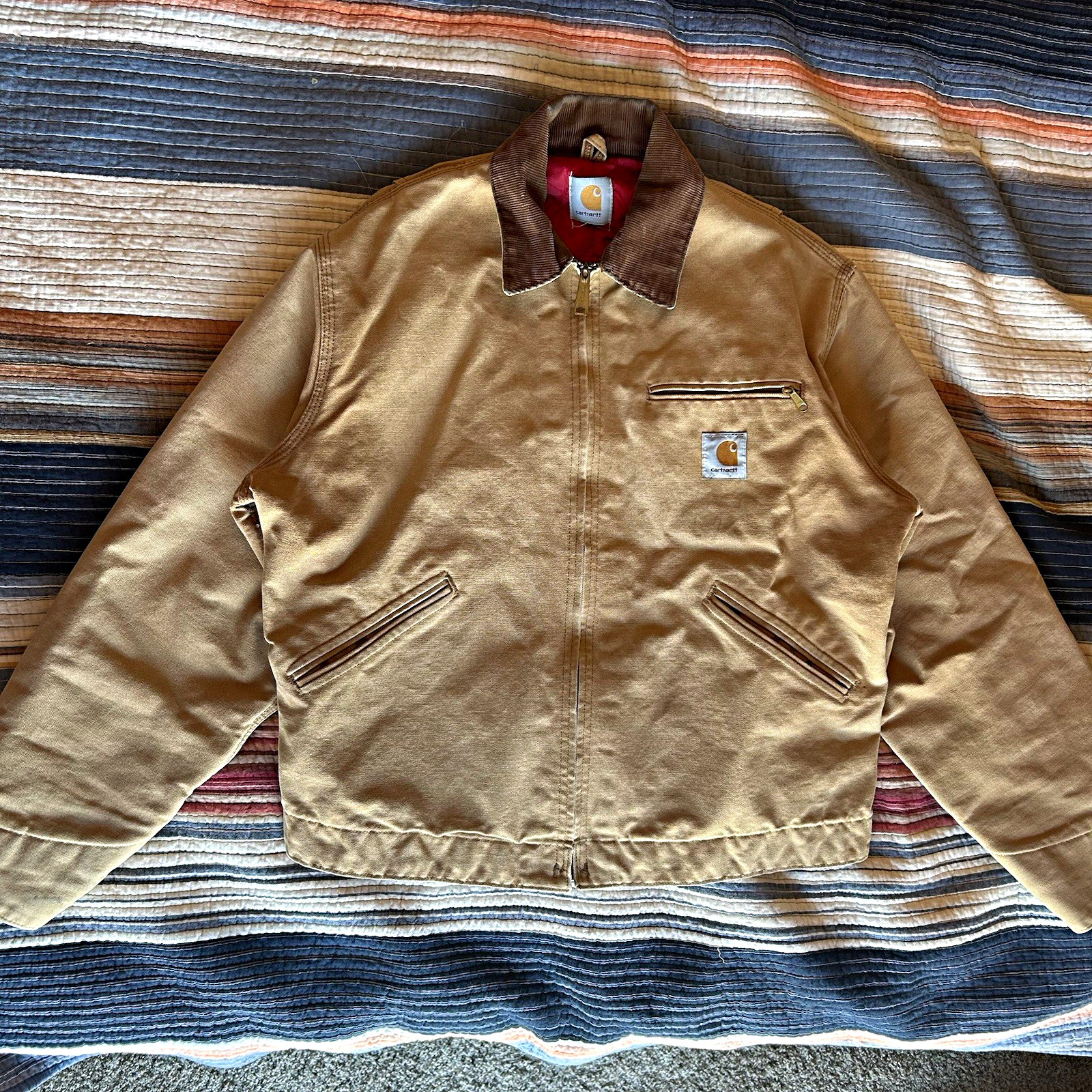 Vintage Carhartt J97 Sandstone Detroit Jacket Medium Vintage Carhartt J97 Sandstone Detroit Jacket Medium