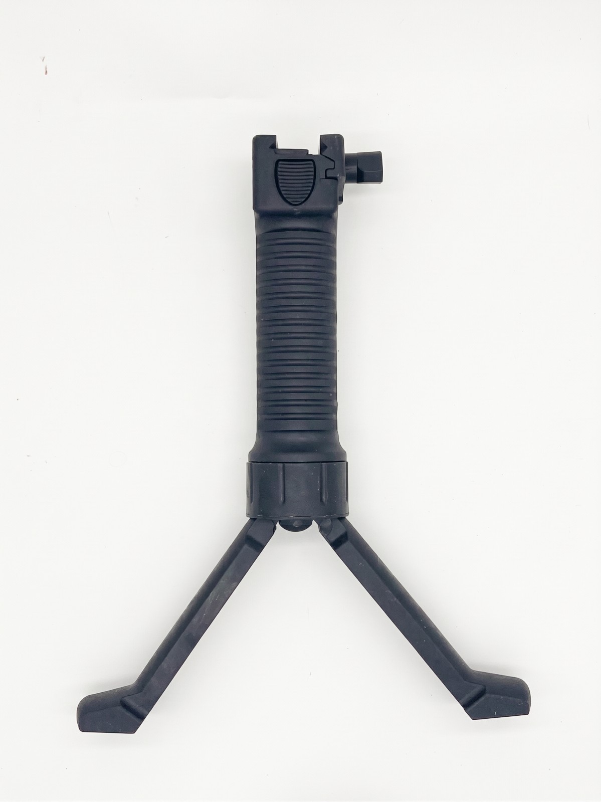 Bipod Picatinny Rail Mount Black Quick Detach Spring Loaded Bipod Picatinny Rail Mount Black Quick Detach Spring Loaded