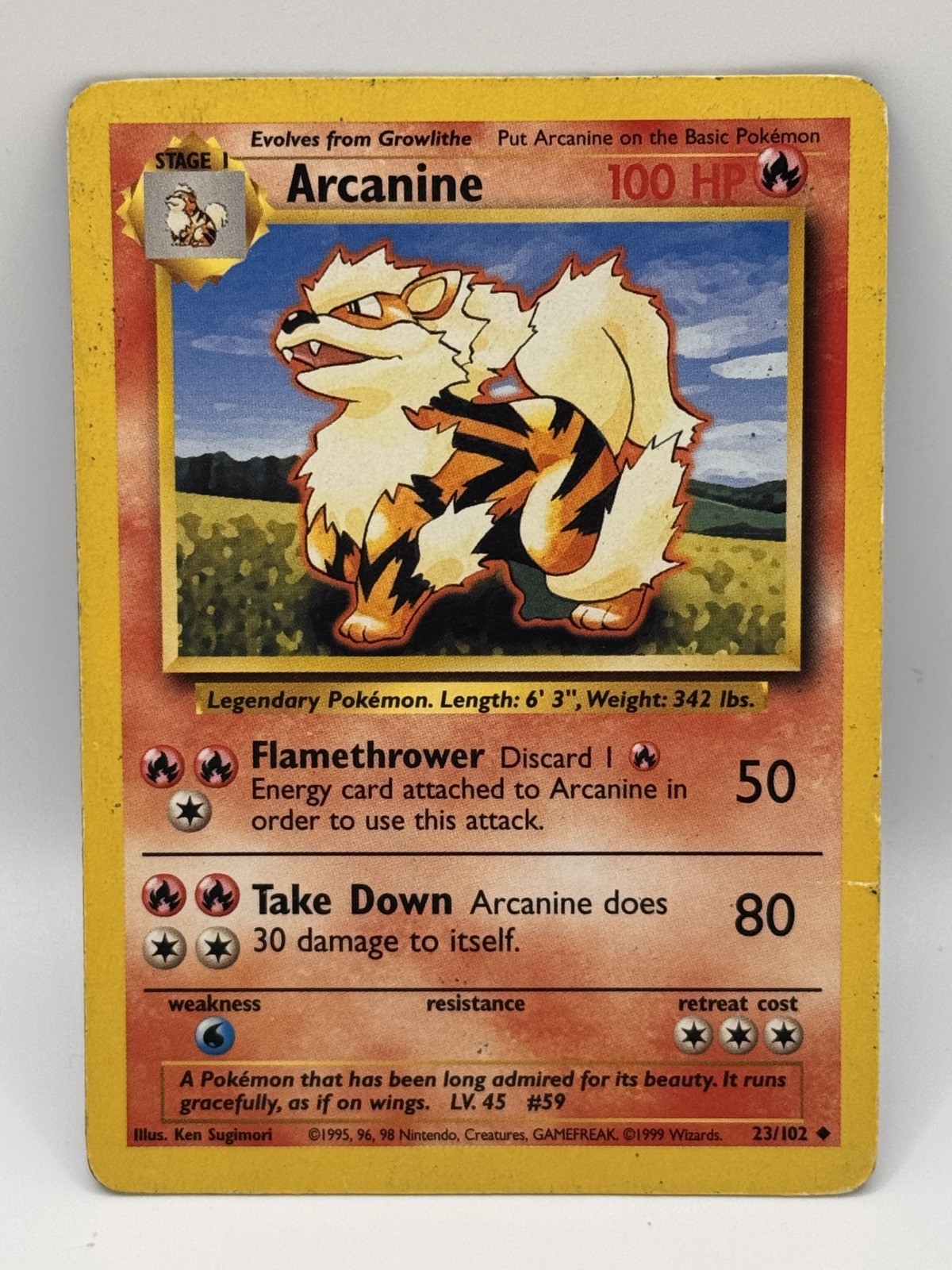 Arcanine Uncommon Legendary Collection 036/110 MP Arcanine Uncommon Legendary Collection 036/110 MP