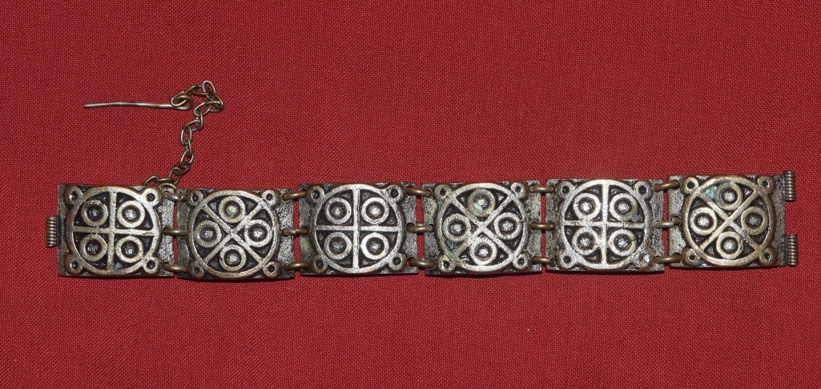 Vintage Turkish Folklore ornate bracelet
