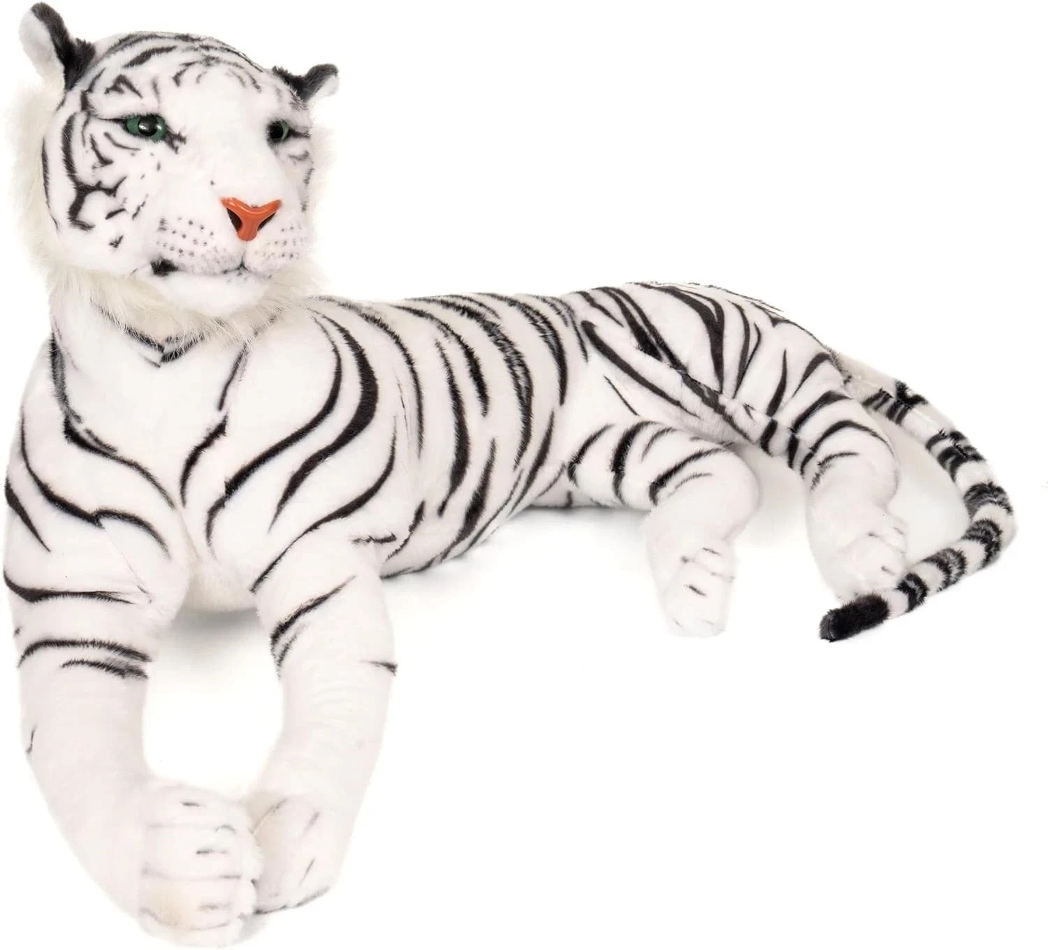 New Curvaso White Tiger Large Cuddly Plush Animal Stuffed Soft Toy Gift 30cm