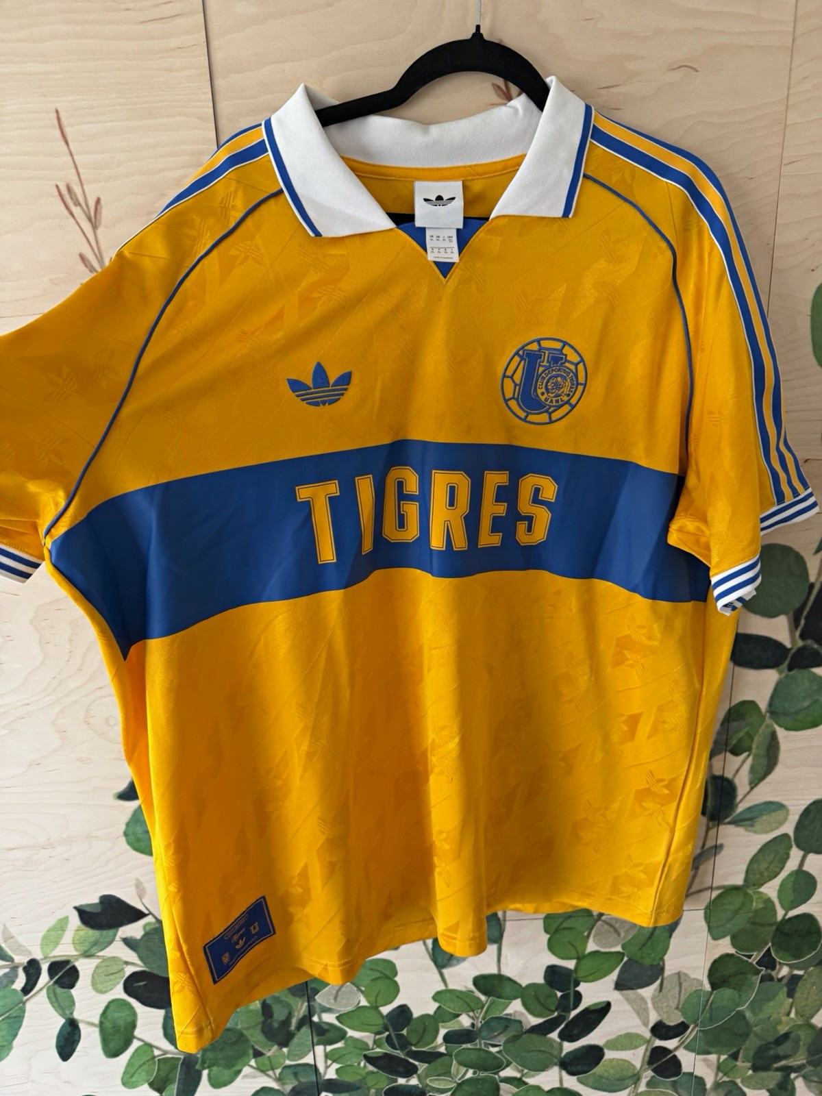 adidas Tigres UANL Soccer Jersey Yellow/Blue Men’s 2XL Officially Licensed adidas Tigres UANL Soccer Jersey Yellow/Blue Men’s 2XL Officially Licensed