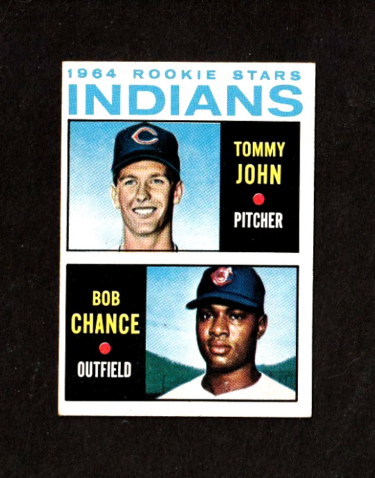1964 Topps Baseball Tommy John #146 Rookie Stars RC Ex+/Nm 1964 Topps Baseball Tommy John #146 Rookie Stars RC Ex+/Nm