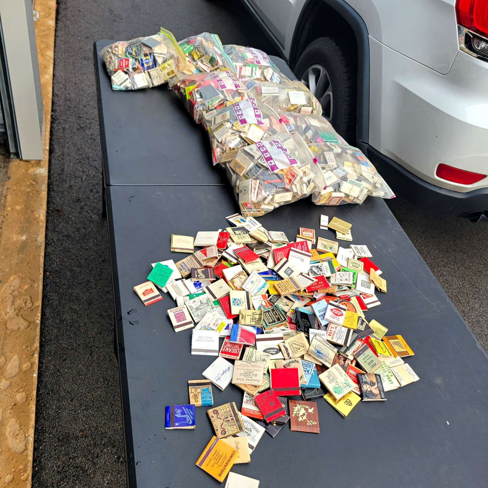 Massive Mixed Lot Vintage Collectible Matchbooks Assorted Advertising in Bags Massive Mixed Lot Vintage Collectible Matchbooks Assorted Advertising in Bags