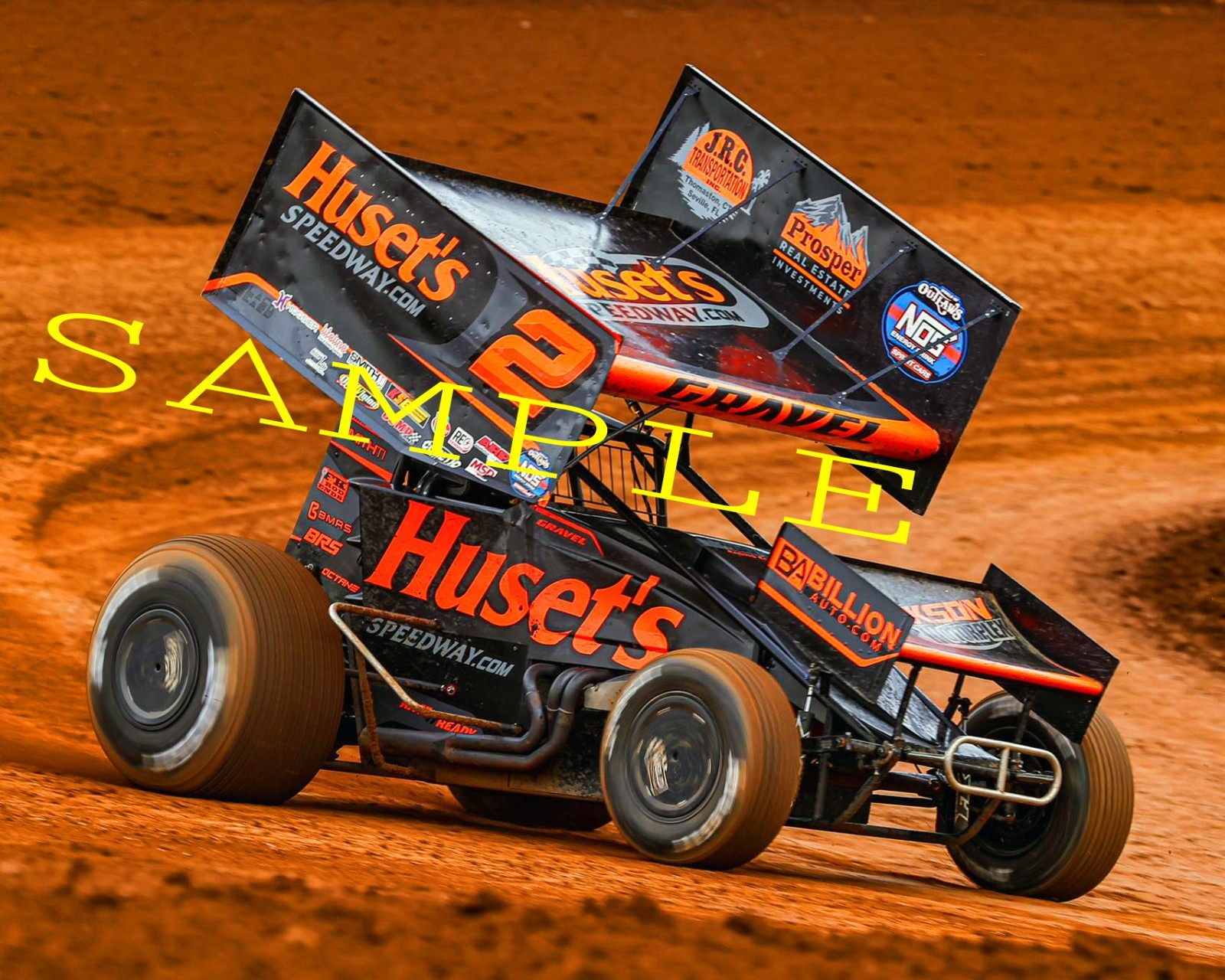 DAVID GRAVEL #2 HUSET'S SPRINT CAR RACING ON TRACK 8X10 GLOSSY PHOTO #7G DAVID GRAVEL #2 HUSET'S SPRINT CAR RACING ON TRACK 8X10 GLOSSY PHOTO #7G