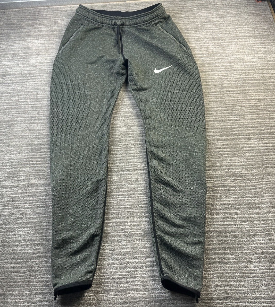 Nike USA Olympic Team Pro Elite Track Pants Grey Woven CT4044 Men’s Size Small